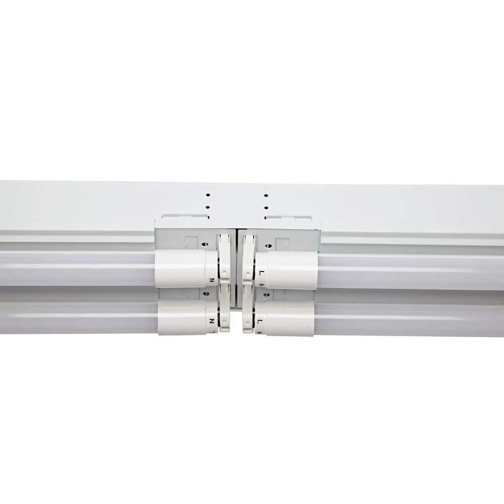8 ft White LED Strip Light Fixture with Energy Star