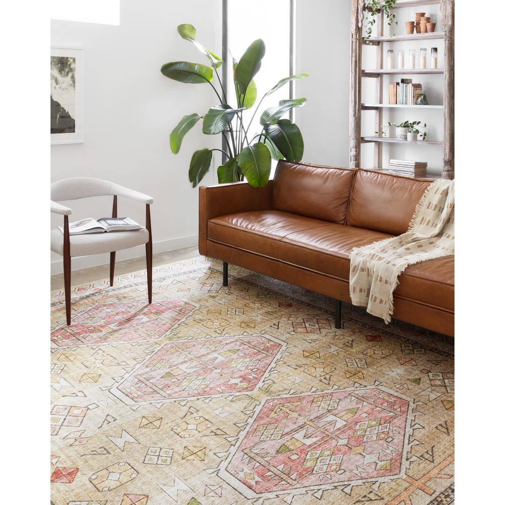 Reversible Blue Oriental Synthetic Rectangular Rug