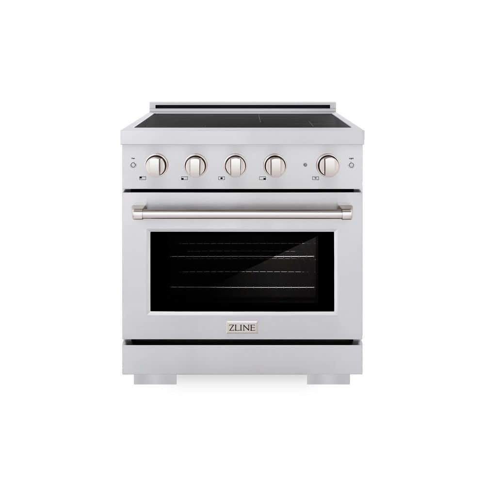 30 in. 4.2 cu. ft. Paramount Induction Range with 4 Element Cooktop and Electric Convection Oven in Stainless Steel price history on PriceWatchPro