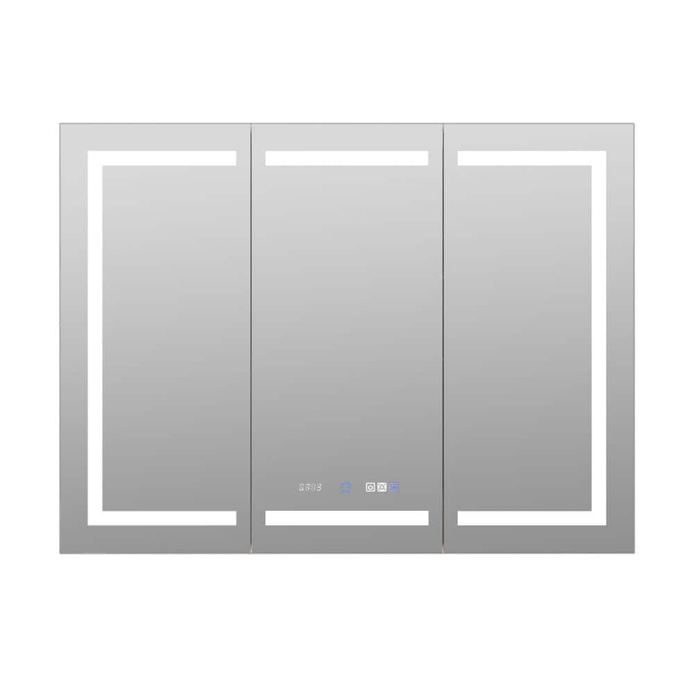 48 in. W x 36 in. H Rectangular Aluminum Medicine Cabinet with Mirror price history on PriceWatchPro