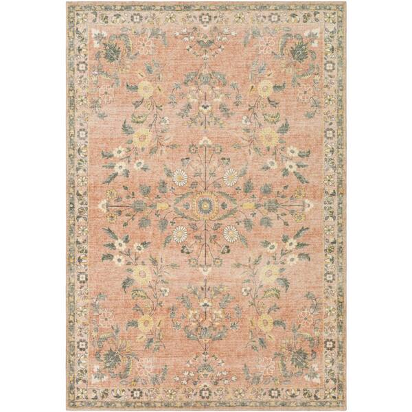 Artistic Weavers Oshawa Pale Pink 2 ft. x 3 ft. Indoor Area Rug