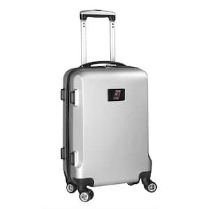 NBA Portland TrailBlazers Silver 21 in. Carry-On Hardcase Spinner Suitcase
