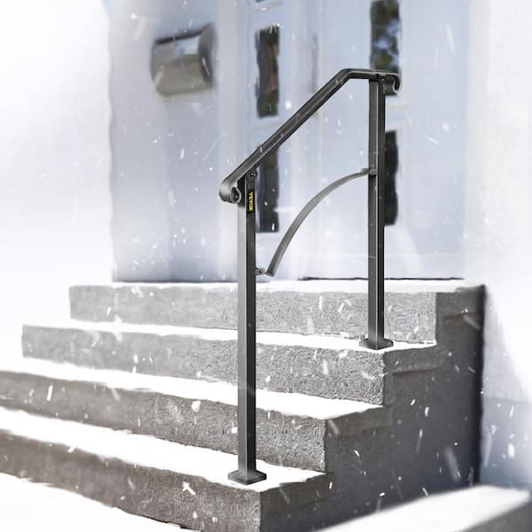 Handrails For Outdoor Steps, Fit 2 Or 3 Steps Botswana - View #7