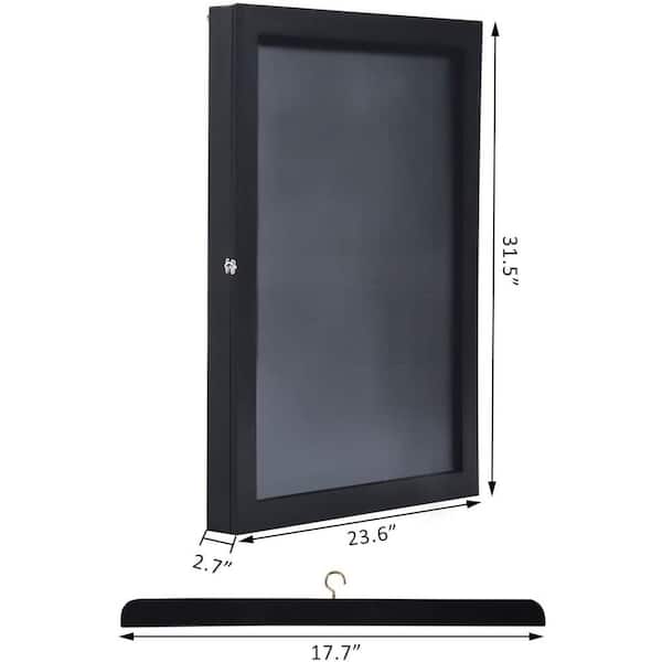 Collector's Museum 24x30 Black Jersey Display Case