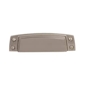 Highland Ridge 3-1/2 in. (89mm) Classic Polished Nickel Cabinet Cup Pull