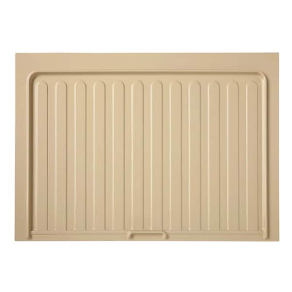 Rev-A-Shelf Under Sink Base Drip Tray Cabinet Accessory, Almond