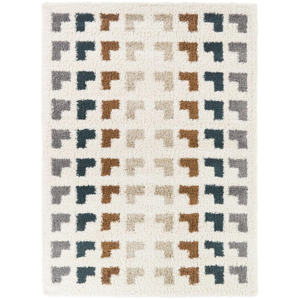 Asahel Multicolor 8 ft. x 10 ft. Area Rug price history on PriceWatchPro