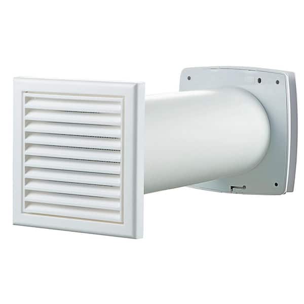 VENTS-US 80 CFM Wall-Through Exhaust Fan with Duct Garage