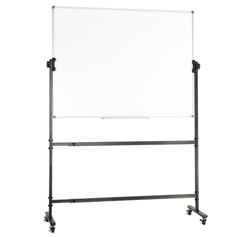 VEVOR 24" x 18" White Magnetic Rolling Freestanding Whiteboard