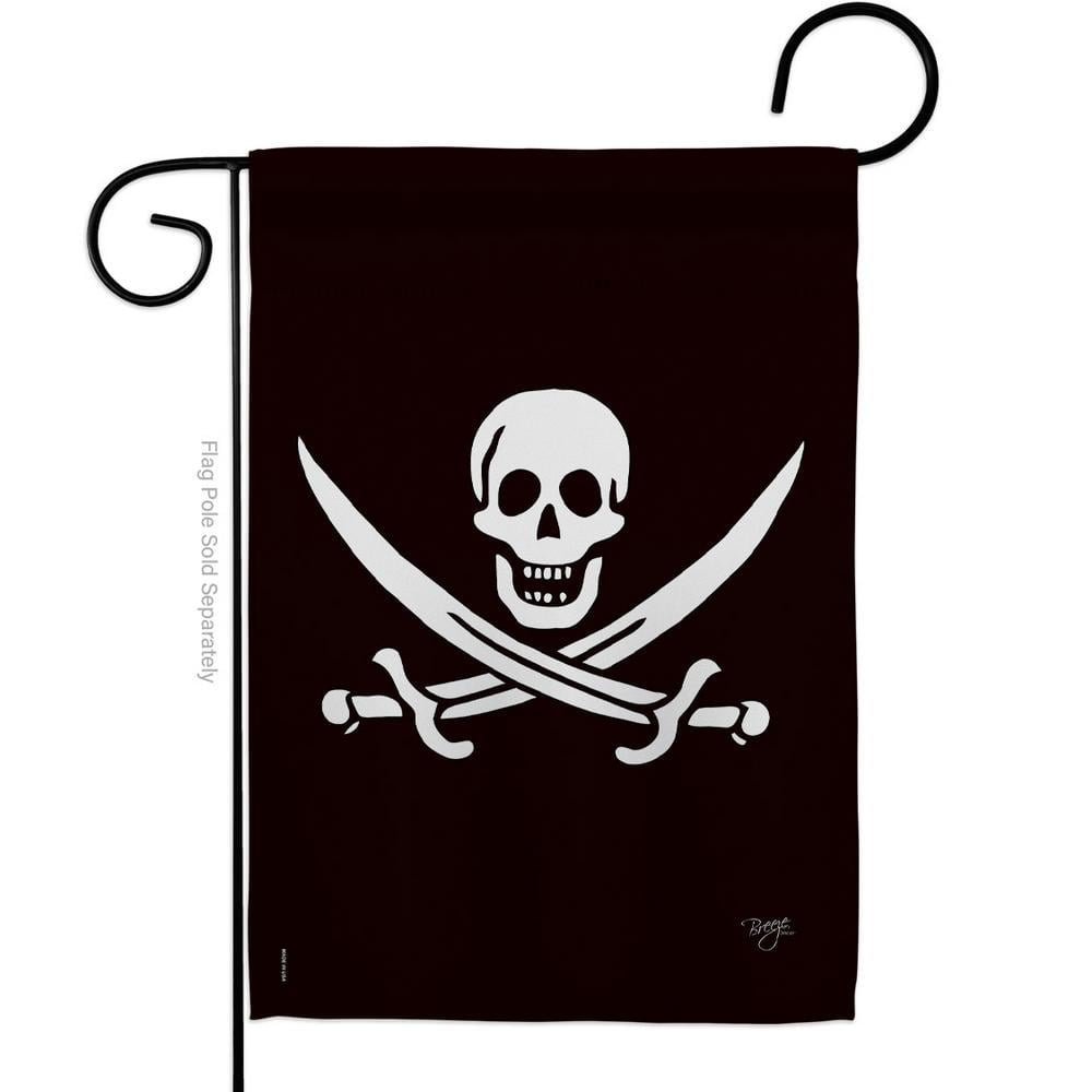 vertical pirate flag