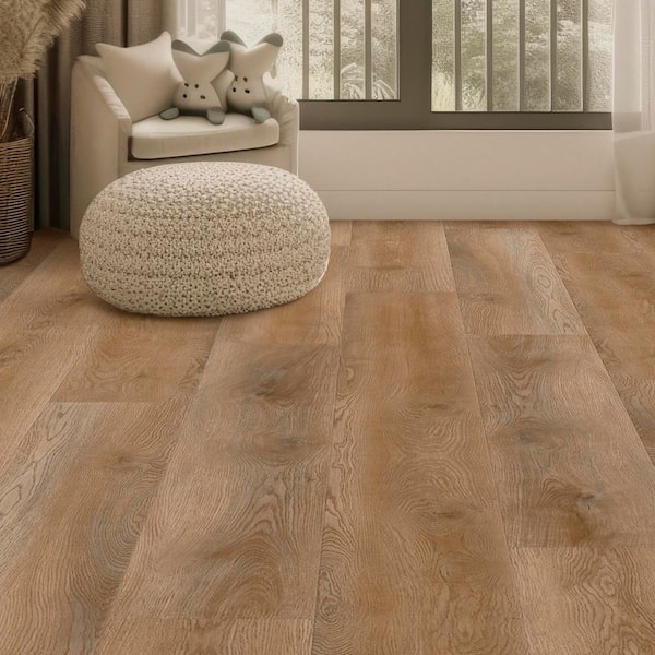 Harmony Haus Chateau We Go 20-MIL x 9 in. W x 60 in. L Click Lock Waterproof Luxury Vinyl Plank (22.65 sq. ft./ctn)