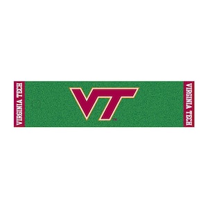 NCAA Virginia Tech 1 ft. 6 in. x 6 ft. Indoor 1-Hole Golf Practice Putting Green