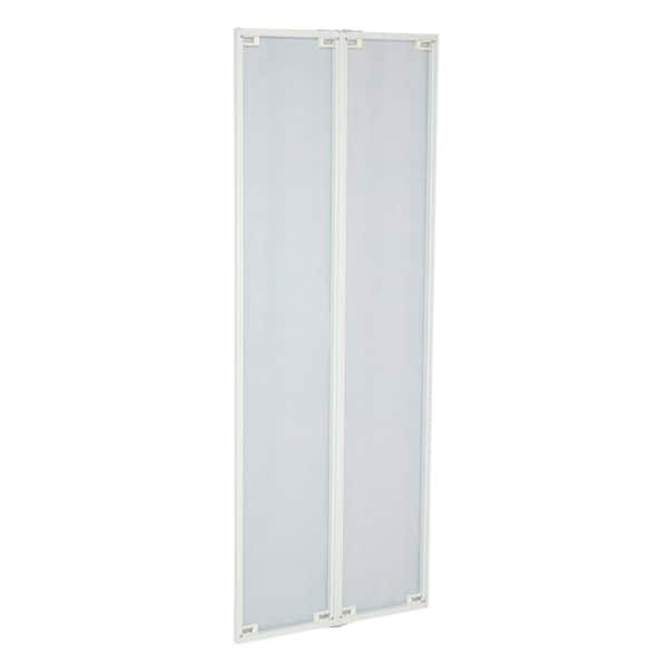 Reviews For Contractors Wardrobe 30 In X 80 3 4 Brittany White Steel Frame Mirror Interior Bi Fold Closet Door Pg 2 The Home Depot - Home Decor Innovations Closet Doors