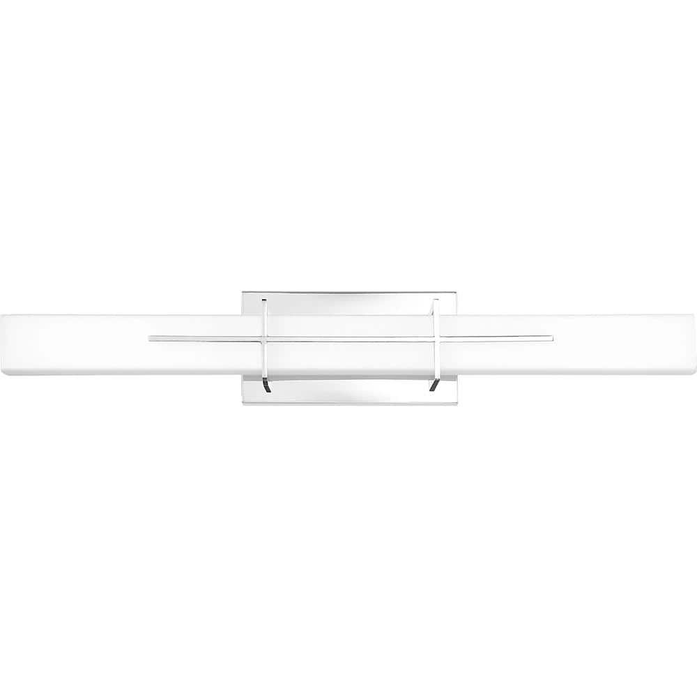 Gemini 28.25 in. Polished Chrome Integrated LED Vanity Light price history on PriceWatchPro