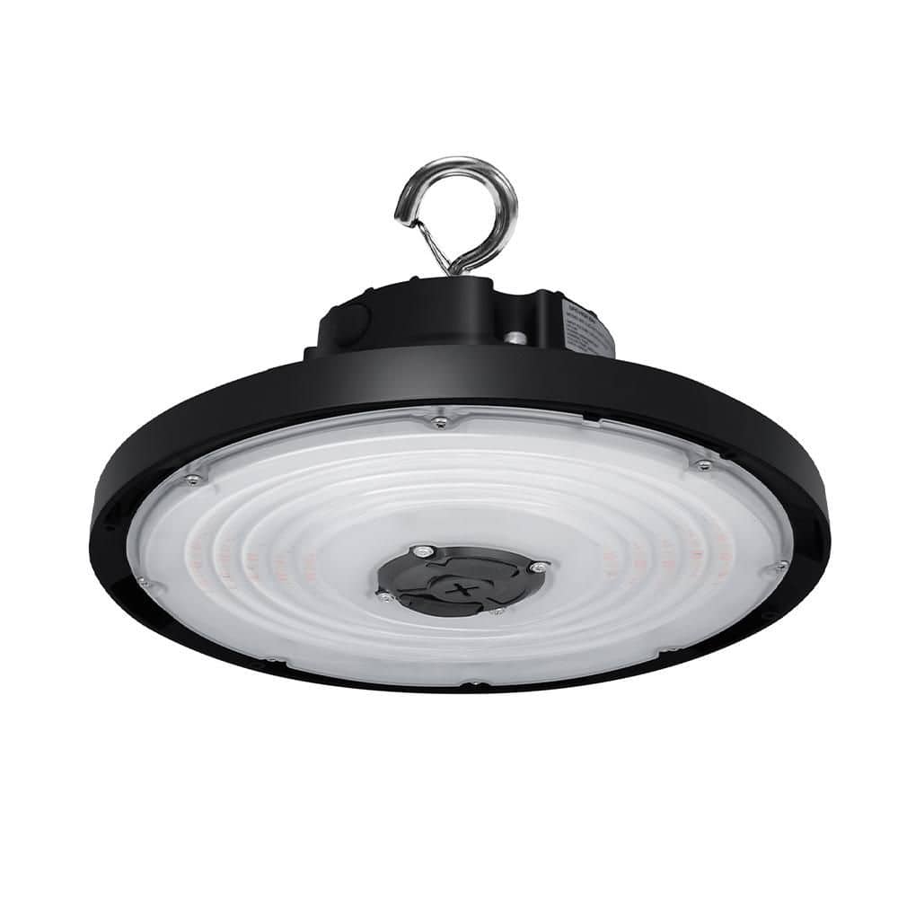 10.24 in. 150-Watt 22500Lumens Dimmable Integrated LED UFO High Bay Light With Preinstalled Hook, 3000/4000/5000K price history on PriceWatchPro