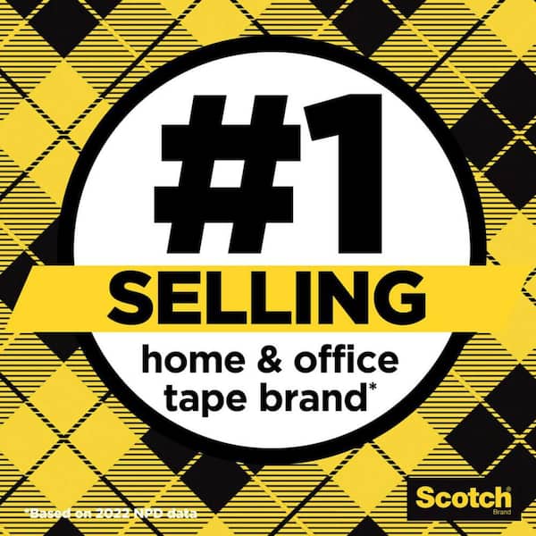 1/2 in. x 13.8 yds. Double Sided Tape (2-Pack) (Case of 36)