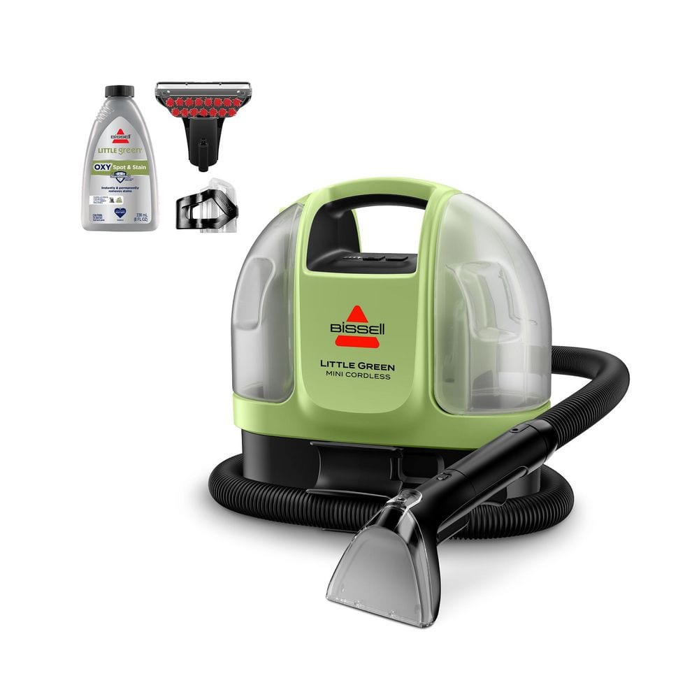 Bissell Little Green Mini Cordless Portable Carpet & Upholstery