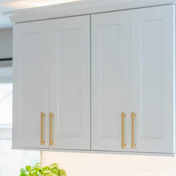 Norfolk Assembled 24 in. W x 18 in. H x 12 in. D Plywood Wall Cabinet in Painted White