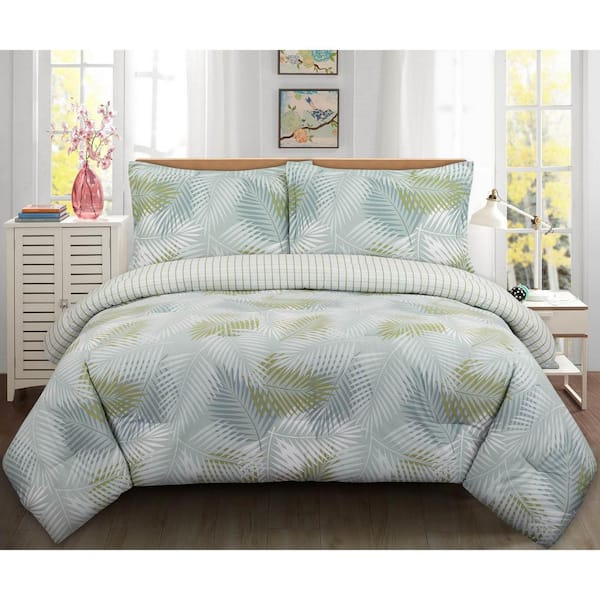 Nouvelle Home Palms King Cotton, Sears Bedding Sets King