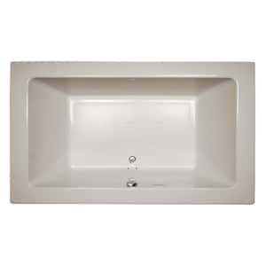 JACUZZI SIA 72 in. x 42 in. Acrylic Right-Hand Drain