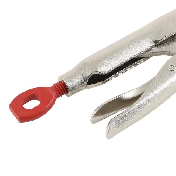 Milwaukee 9 in. L Nose Locking Pliers 48-22-3509 - The Home Depot