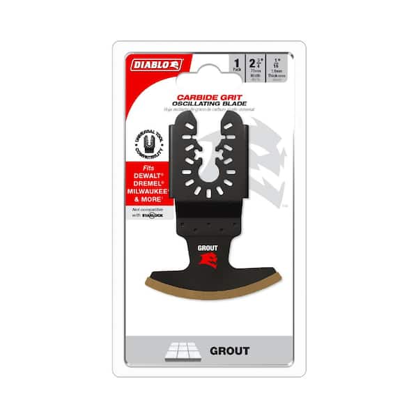 DIABLO 2-3/4 in. Universal Fit Carbide Grit Oscillating Blade for