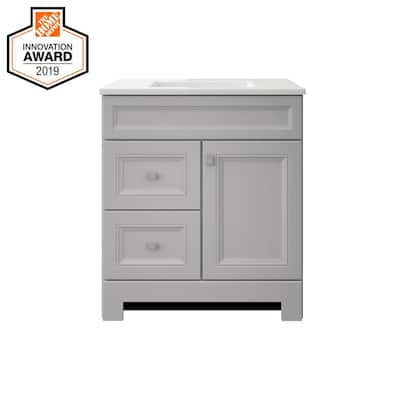 Sedgewood Collection in Dove Gray – Bath – The Home Depot