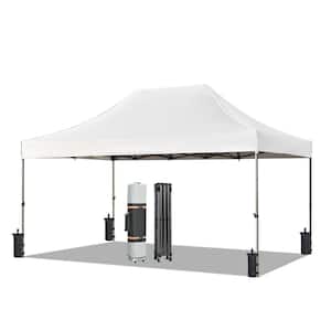 Holiday Hi-Fi 151cm キャンバー Sudzendf 10 ft. x 15 ft. 3 Height Adjustable White Pop Up