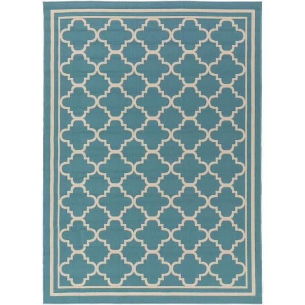 Artistic Weavers Ianjica Slate 7 ft. x 10 ft. Indoor/Outdoor Area Rug