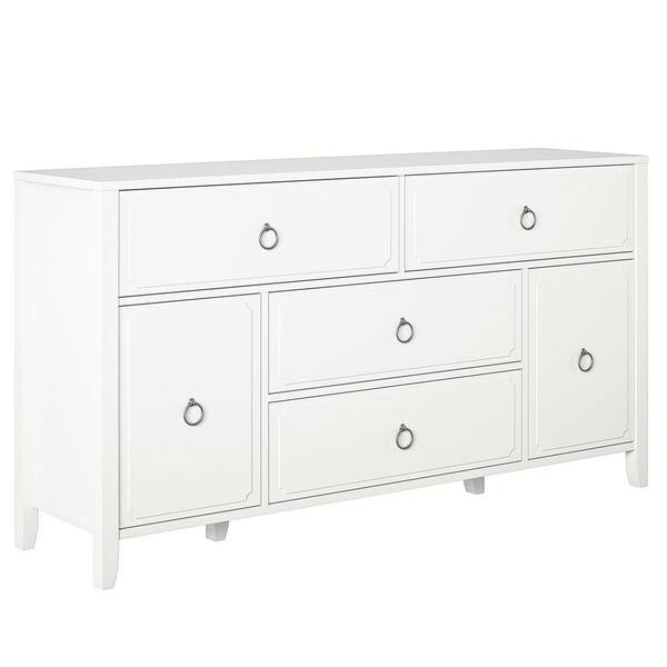 Novogratz Her Majesty 6 Drawer Wide Dresser