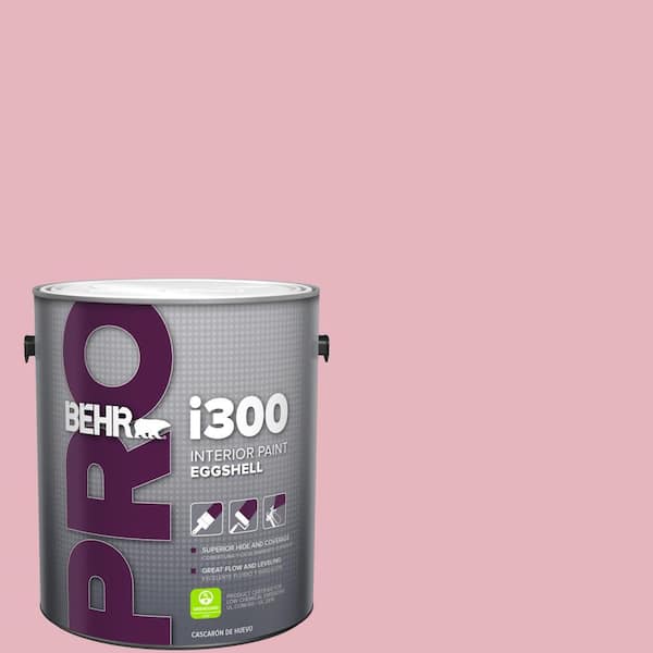 1 gal. #M140-3 Premium Pink Eggshell Interior Paint