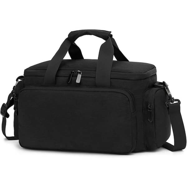 Compact Anti-Shock Padded Camera Equipment Bag Crossbody Shoulder Bag for Nikon Canon Sony in Black