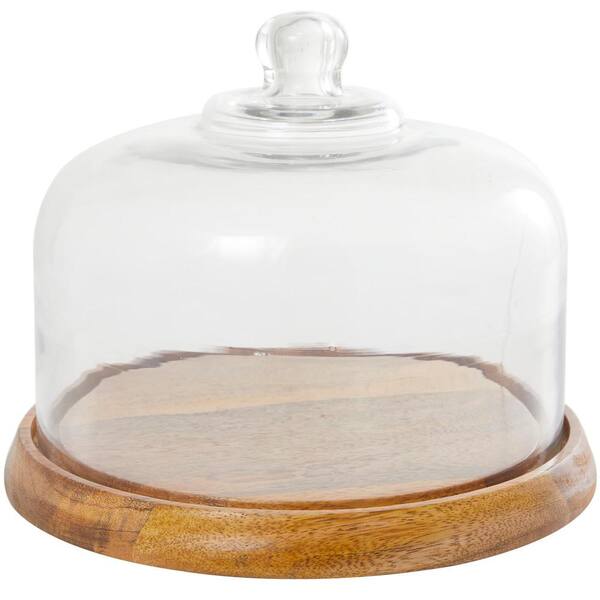 Large Glass Cake Stand