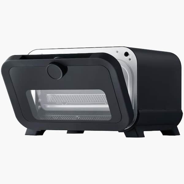12" Smart Pizza Oven Air Fry Combo, 8 Presets, Up to 750°F, Knob Control, Pizza Stone & Fry Basket, IPX4
