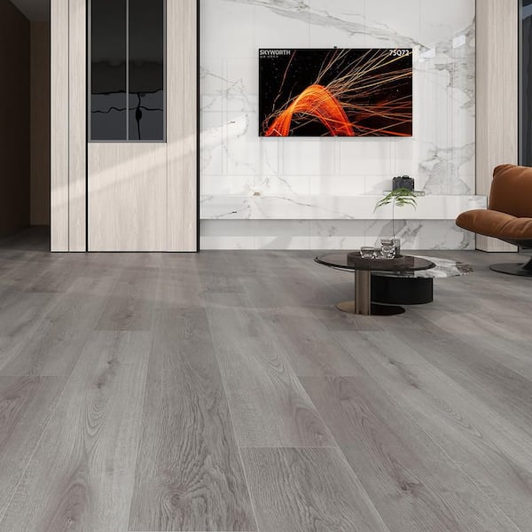 Sharp Shadow 30 MIL x 9 in. W x 62.6 in. L Click Lock Waterproof SPC Luxury Vinyl Plank Flooring (19.56 sq. ft. / case)