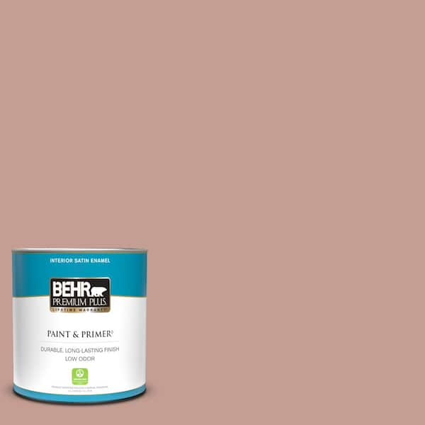 BEHR MARQUEE 1 qt. #S170-4 Retro Pink One-Coat Hide Matte Interior