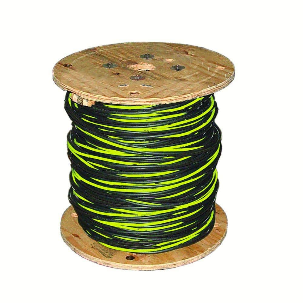 500 ft. 2-2-2-4 Black Stranded AL Quad Dyke URD Cable price history on PriceWatchPro