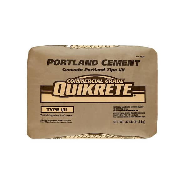 Portland Cement  QUIKRETE: Cement and Concrete Products