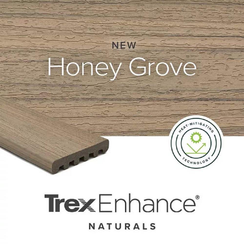 Enhance Naturals 1 in. x 8 in. x 12 ft. Honey Grove Composite Deck Fascia Board price history on PriceWatchPro