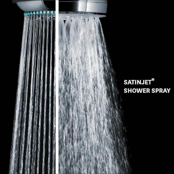 Kiri 1-Spray 6 in. Single Wall Mount Handheld Shower Head in Chrome Kiri 1-Spray 6 in. Single Wall Mount Handheld Shower Head in Chrome