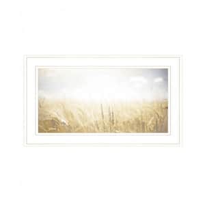 Fields Of Gold by Unknown 1 Piece Framed Graphic Print Typography Art Print 12 in. x 21 in. .