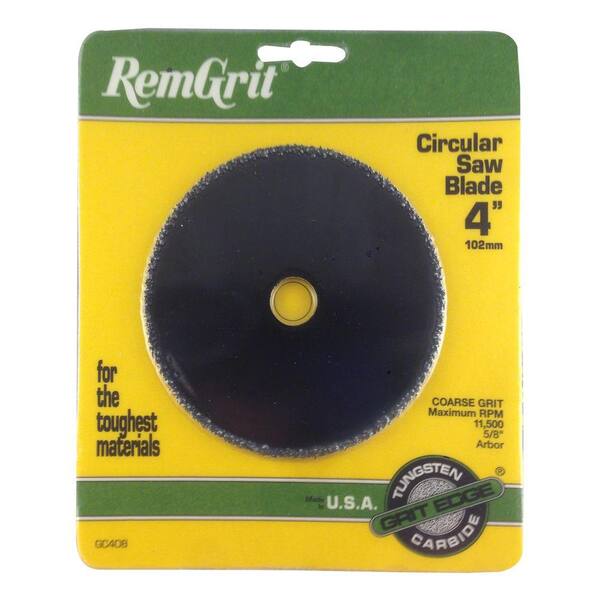 5 Pack of 8"-Inch RemGrit Carbide Grit Tungsten Reciprocating Saw Blades 