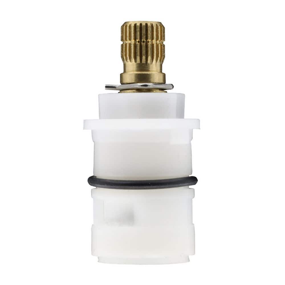 Danco White and Brass Cold Faucet Stem for Glacier Bay