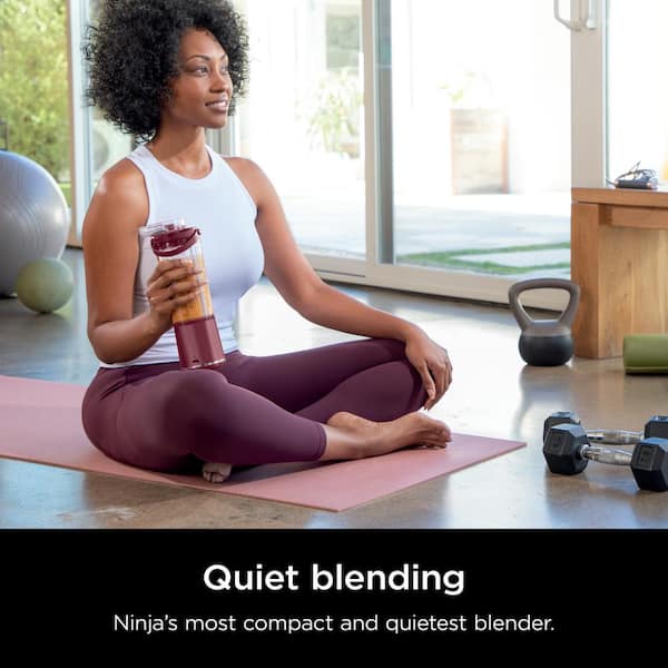 Ninja Blast 16 oz. Personal Portable Blender with Leak Proof Lid and Easy Sip Spout, Perfect for Smoothies, Cranberry Red, Bc100cr