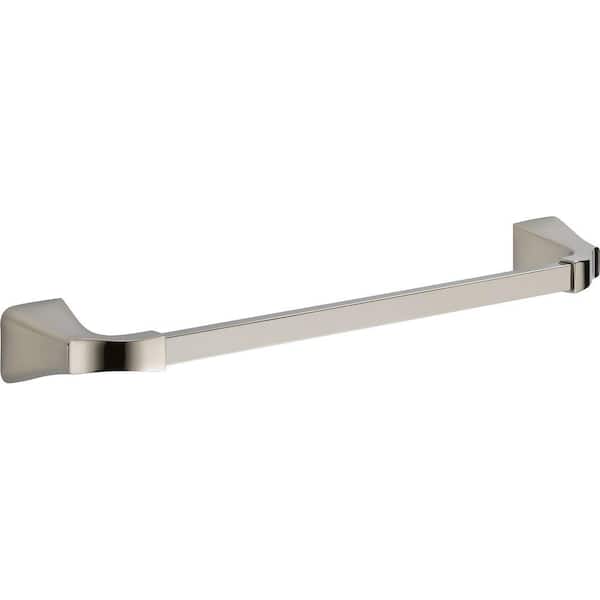 Delta Tesla 18 in. Wall Mounted Single Towel Bar in Polished Nickel