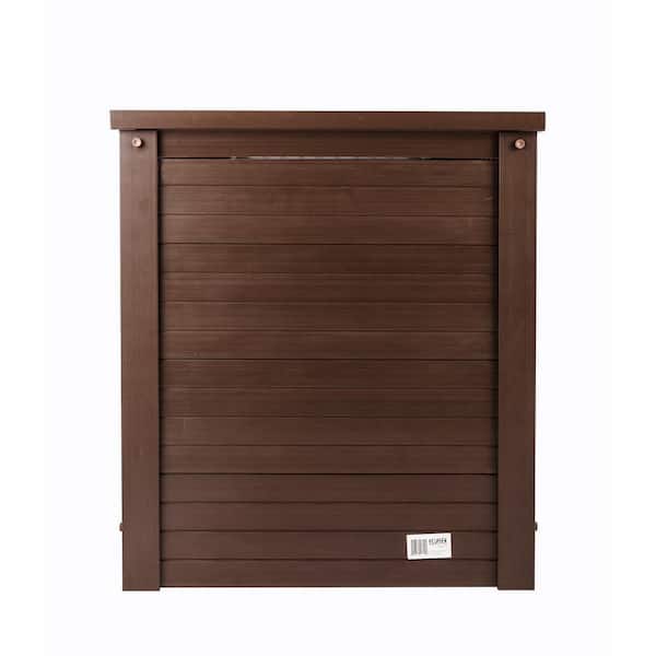 New Age Pet ECOFLEX Dog Crate End Table - Russet Brown Extra Large