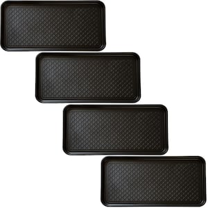 Good Directions Double Circles Boot Tray - Zinc