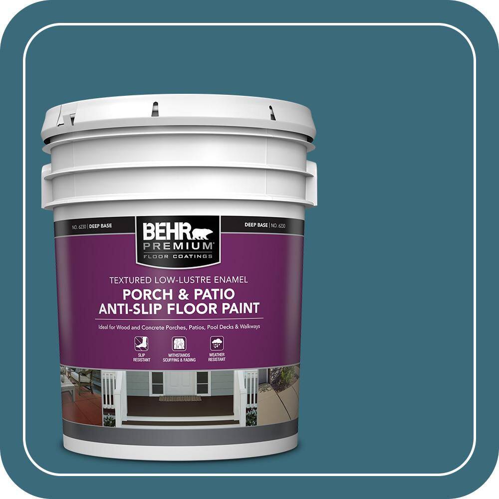 5 gal. #S460-6 Mammoth Mountain Textured Low-Lustre Enamel Interior/Exterior Porch and Patio Anti-Slip Floor Paint price history on PriceWatchPro