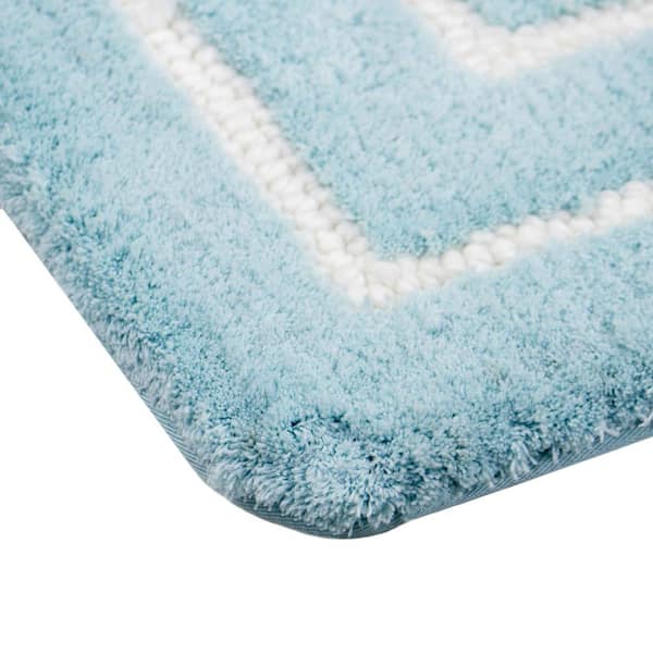 Pro Space 60 in. x 24 in. Black Microfiber Soft Bathmat Water