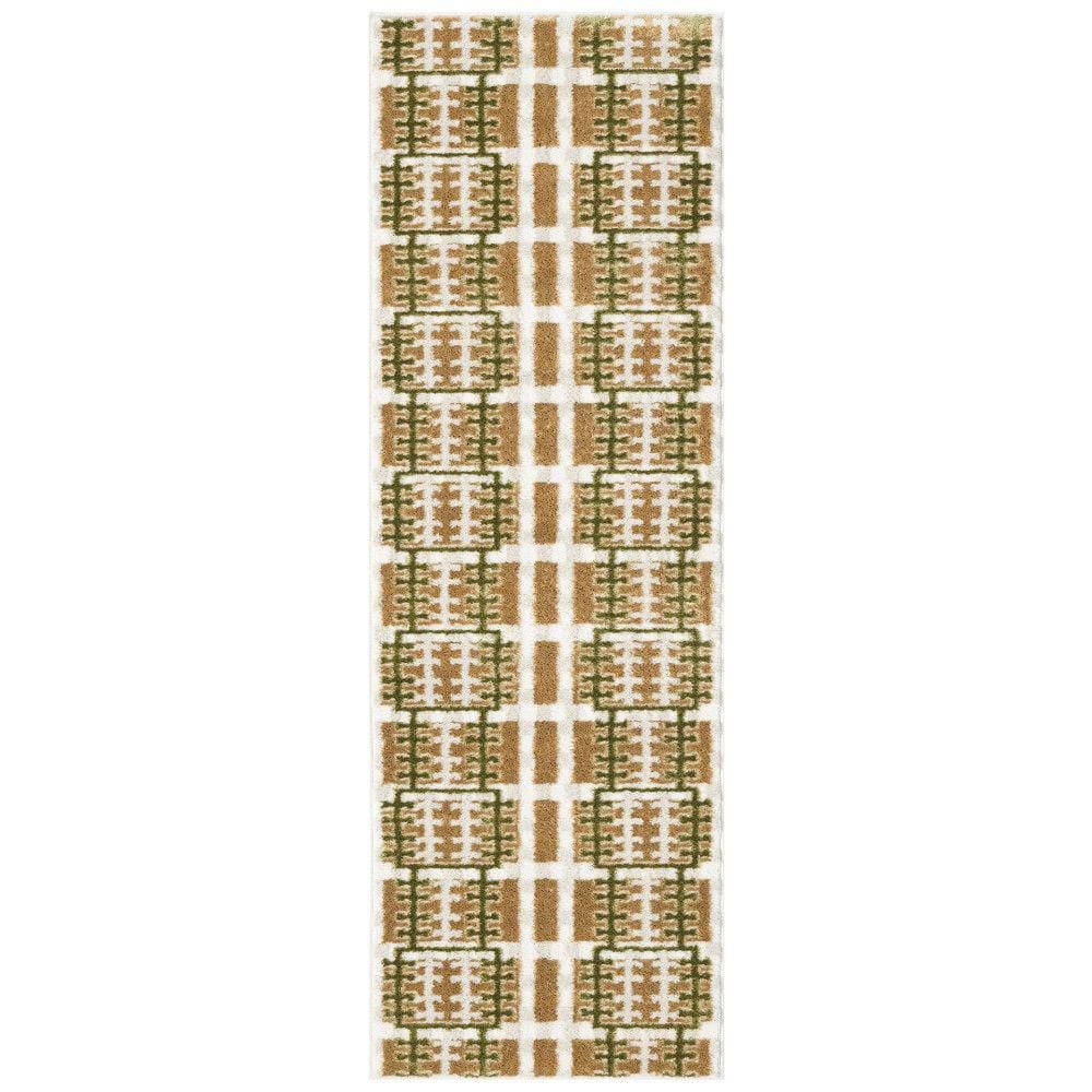 Nordic Multicolor 2 ft. x 6 ft. All-over design Contemporary Runner Area Rug price history on PriceWatchPro